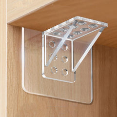 4pcs Self Adhesive Shelf Support Pegs Closet Cabinet Clips
