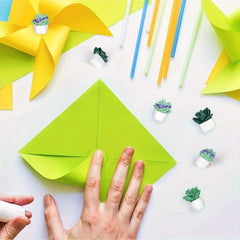 9pcs Succulent Pot Resin Wall Decoration