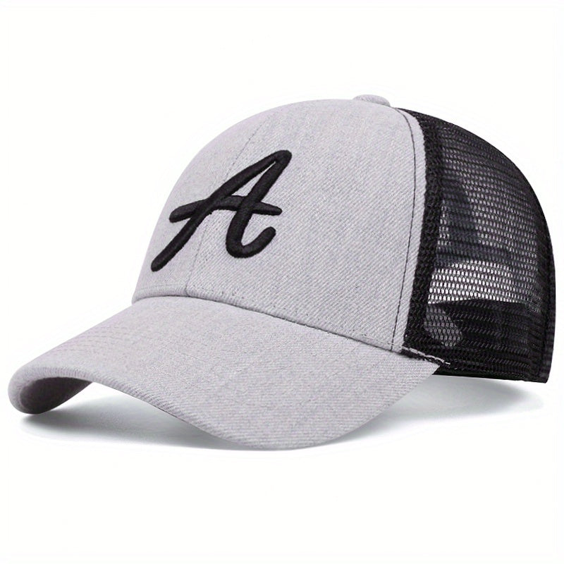 Men's Breathable Mesh Baseball Cap Snapback Hat