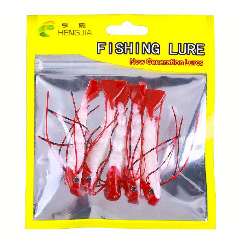 5pcs Soft Bait Salmon Fishing Lure