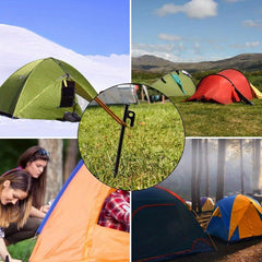 Heavy Duty Stainless Steel Tent Pegs For Canopies Tarps