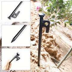 Heavy Duty Stainless Steel Tent Pegs For Canopies Tarps