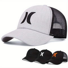 Men's Outdoor Trucker Hat Sun Hat for Fishing