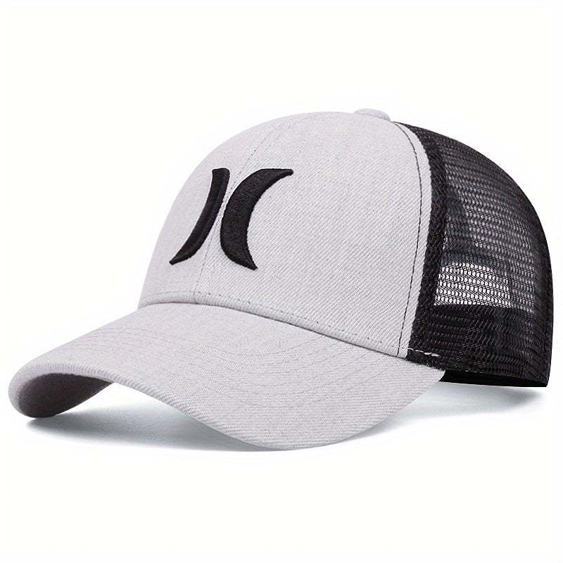 Men's Outdoor Trucker Hat Sun Hat for Fishing