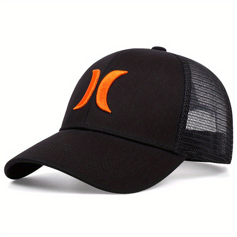 Men's Outdoor Trucker Hat Sun Hat for Fishing
