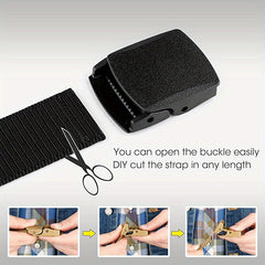 Men's Military Canvas Belt Outdoor Tactical Sporty Belt