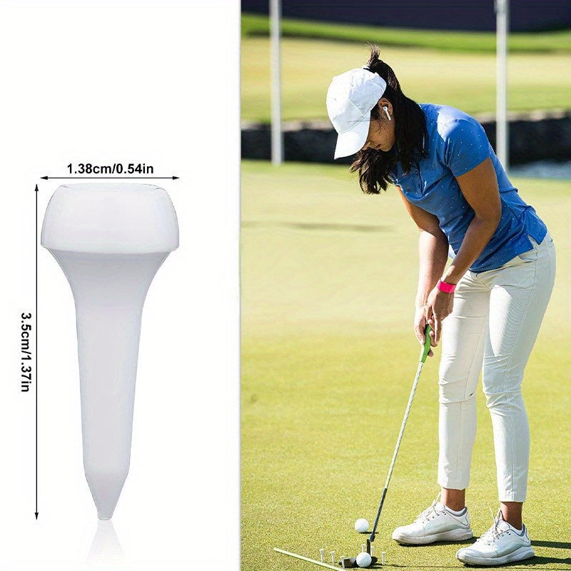 100pcs Golf Spikes 35mm Short TEE Ball Field TEE Limit T