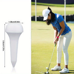 100pcs Golf Spikes 35mm Short TEE Ball Field TEE Limit T