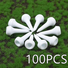 100pcs Golf Spikes 35mm Short TEE Ball Field TEE Limit T
