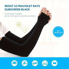 3 Pairs UV Protection Cooling Arm Sleeves For Men And Women