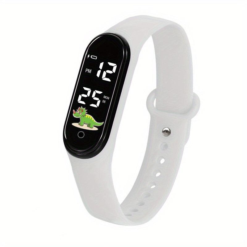 1pc Women Touch LED Digital Watch Electronic Sports Watch