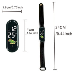 1pc Women Touch LED Digital Watch Electronic Sports Watch