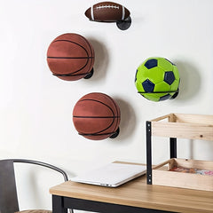 Wall Mounted Ball Storage Rack for Sports Gear