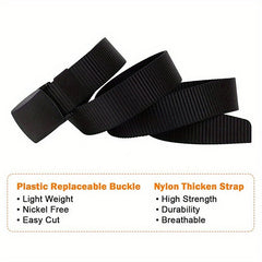 Men's Tactical Military Belt with Automatic Buckle