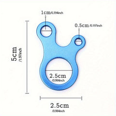 Stainless Steel Guyline Cord Adjusters Camping Accessories