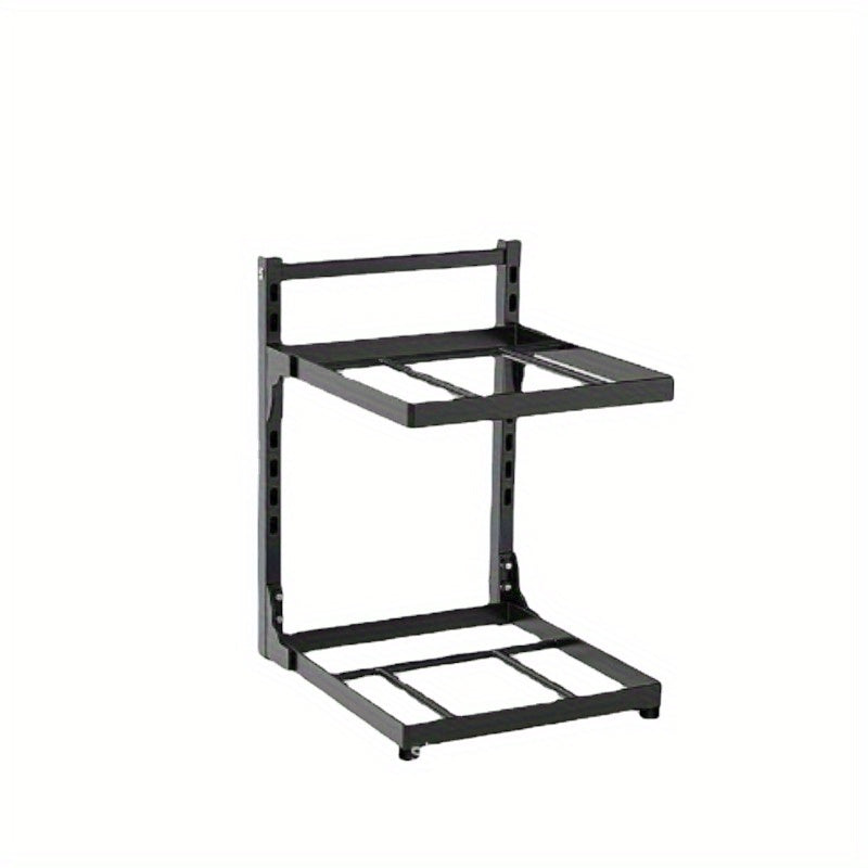 1pc Kitchen Under Sink Rack Household Pot Storage Rack Stovetop Cabinet