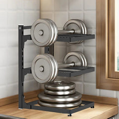 1pc Kitchen Under Sink Rack Household Pot Storage Rack Stovetop Cabinet