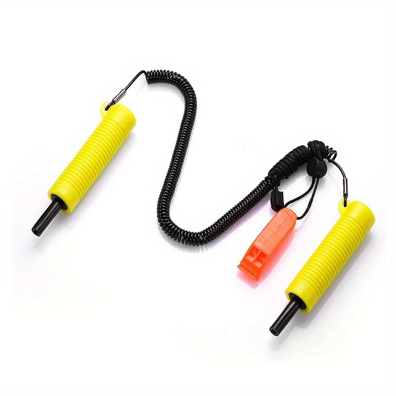 Retractable Ice Pick With Whistle for Safety Fishing Skating Protection