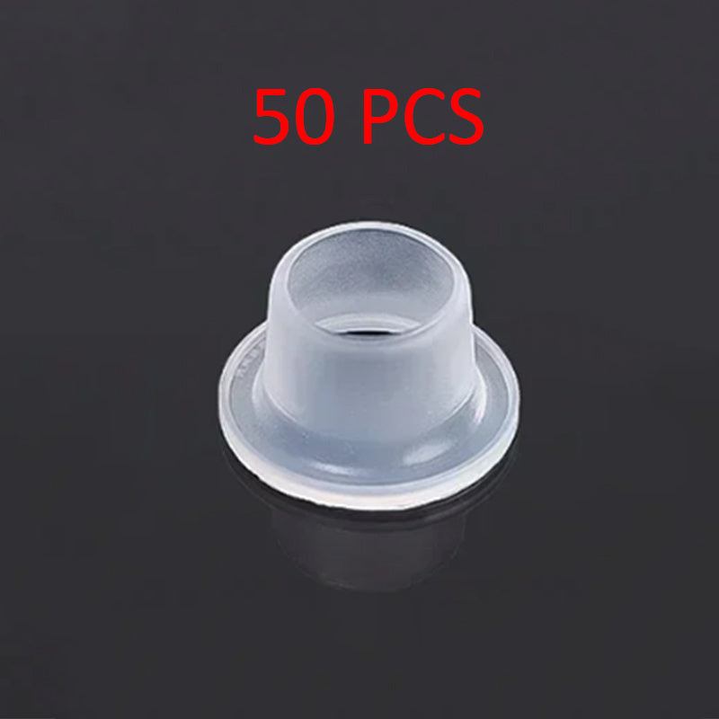 50pcs Silicone Faucet Sealing Gaskets Triangle Valve Rubber Washer Pipe