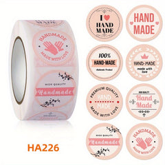 500 Cake Bread Baking Shop Decoration Sealing Stickers