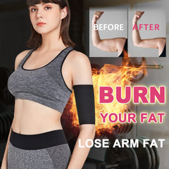 2pcs Women's Arm Trimmers Compression Sweat Bands Arm Shaper Sleeves