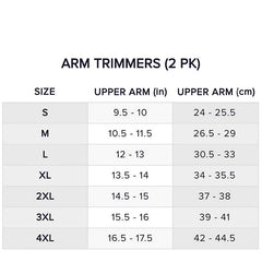 2pcs Women's Arm Trimmers Compression Sweat Bands Arm Shaper Sleeves