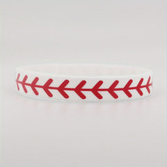 Softball Bracelet Silicone Wristbands Team Athletes Party Favors