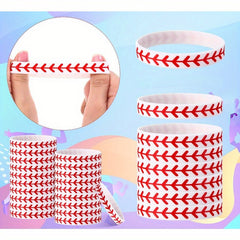 Softball Bracelet Silicone Wristbands Team Athletes Party Favors