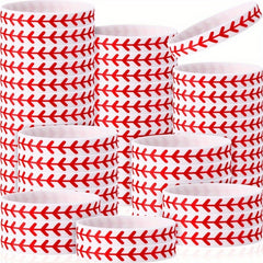 Softball Bracelet Silicone Wristbands Team Athletes Party Favors