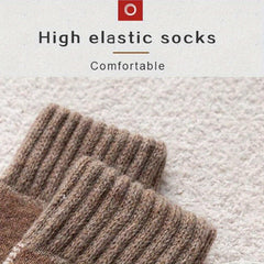 Men's Winter Thick Warm Socks, 5 Pairs