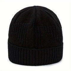 Knitted Baseball Cap for Winter Outdoor Sport Elderly