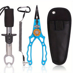 2pcs Fishing Pliers Fish Lip Gripper Upgraded Muti Function Fishing Pliers Hook