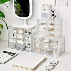 Dustproof Organizer for Stationery Jewelry Cosmetics