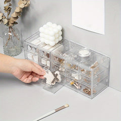 Dustproof Organizer for Stationery Jewelry Cosmetics