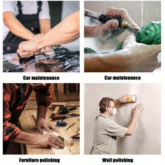 28pcs Wet/Dry Sandpaper Assorted Grits 120-3000 Waterproof Abrasive Sheets