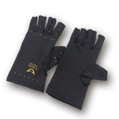 Copper Fiber Fingerless Compression Gloves for Arthritic Joints