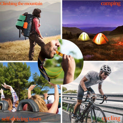 Orange Single Sleeping Bag Waterproof Camping Emergency PE Film Sleeping Bag