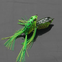 2pcs Hollow Body Soft Frog Topwater Soft Lure Bionic Fishing Lures
