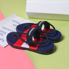 Women's Letter Graphic Thong Sandals Flat Beach Sandals