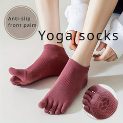Non slip Yoga Socks Five Toes Suitable For Pilates Training Gym