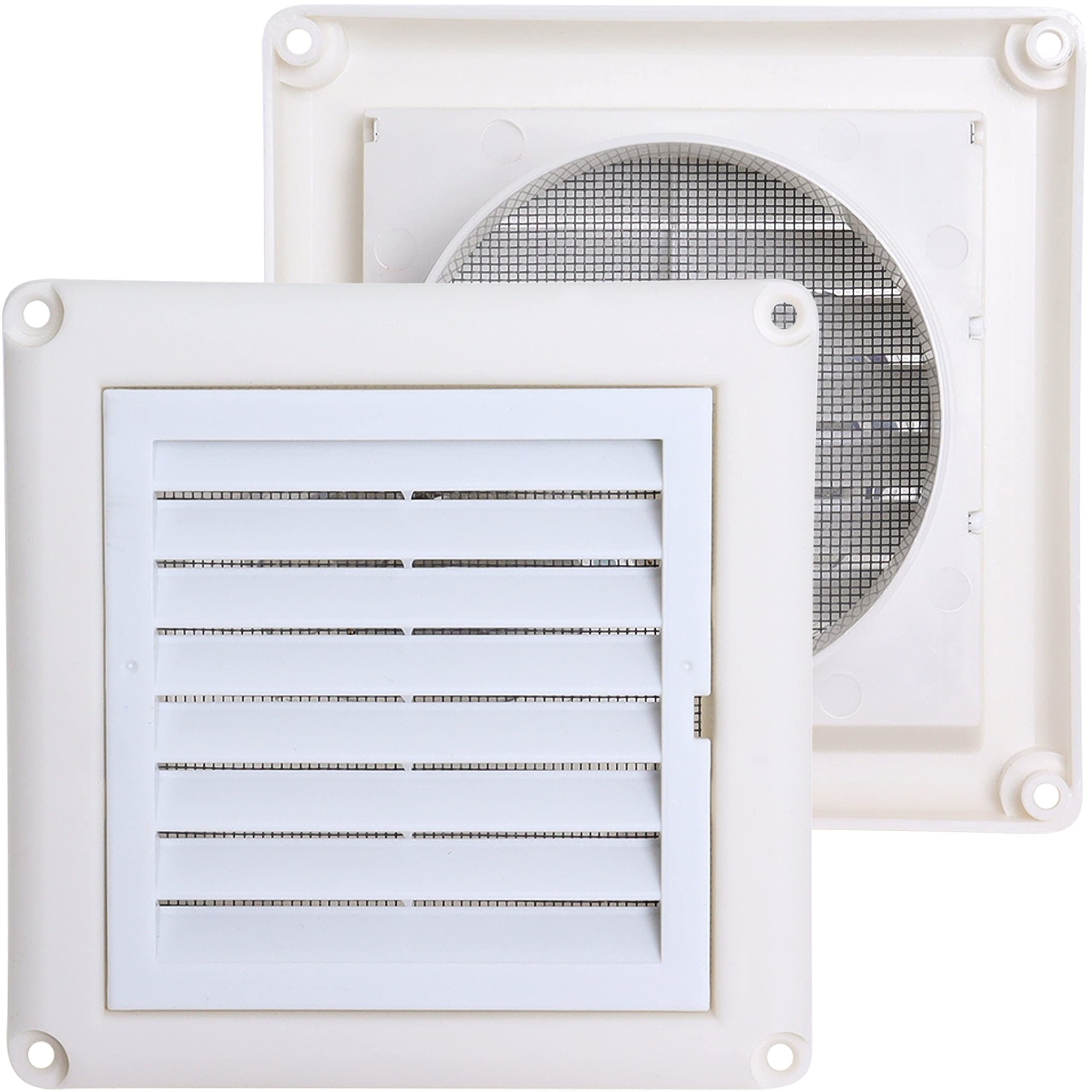 10 16 Cm Dryer Vent Cover for Outdoor Bathroom Flat Dryer Vent Kit