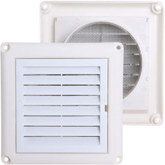 10 16 Cm Dryer Vent Cover for Outdoor Bathroom Flat Dryer Vent Kit