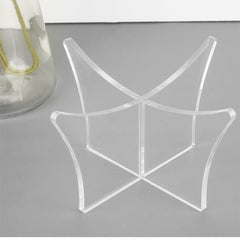 Acrylic Basketball Display Stand Football Volleyball Swing Base Ball Bracket