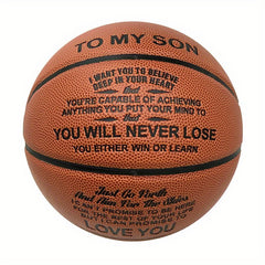 Outdoor Training Basketball Size 7 Professional Reusable Birthday Gift