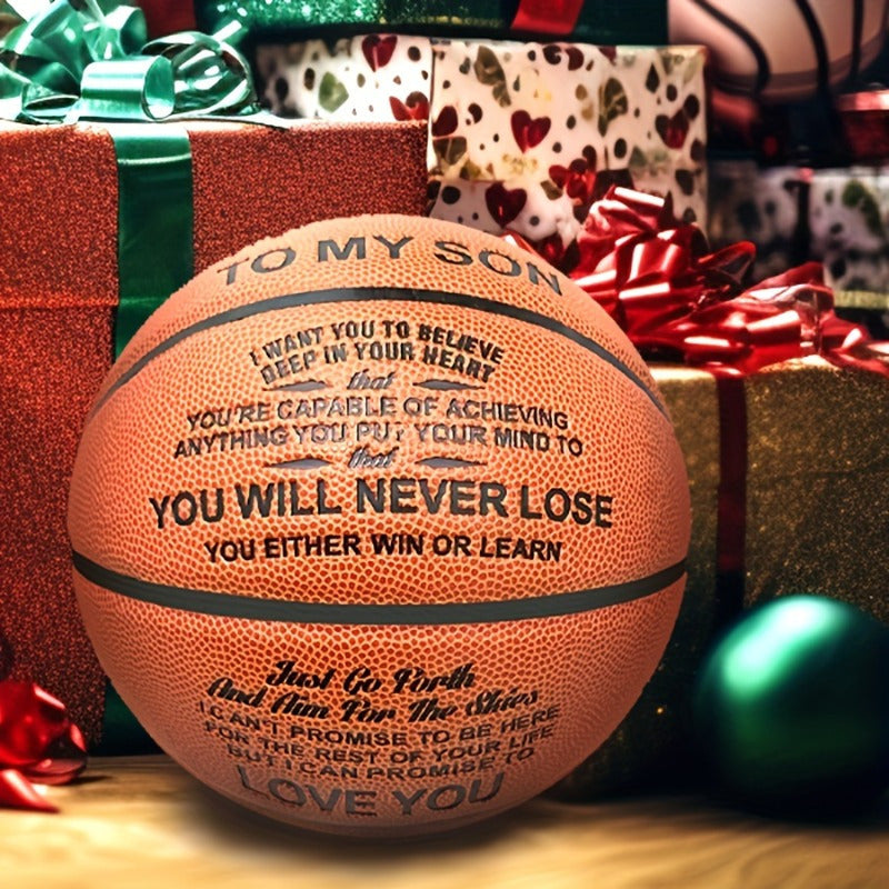 Outdoor Training Basketball Size 7 Professional Reusable Birthday Gift