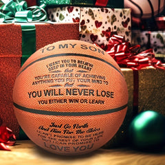 Outdoor Training Basketball Size 7 Professional Reusable Birthday Gift