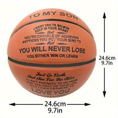 Outdoor Training Basketball Size 7 Professional Reusable Birthday Gift