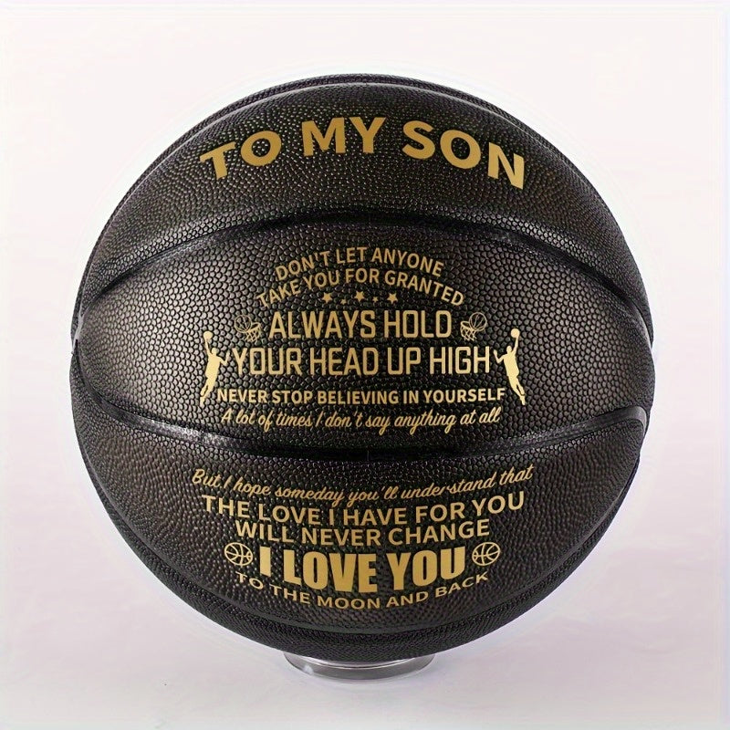 1pc Int'l Standard Size Basketball Great Gift For Son Grandson