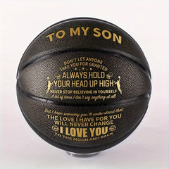 1pc Int'l Standard Size Basketball Great Gift For Son Grandson