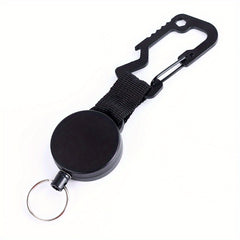 Telescopic Hook Buckle Keychain for Fishing Camping Hiking